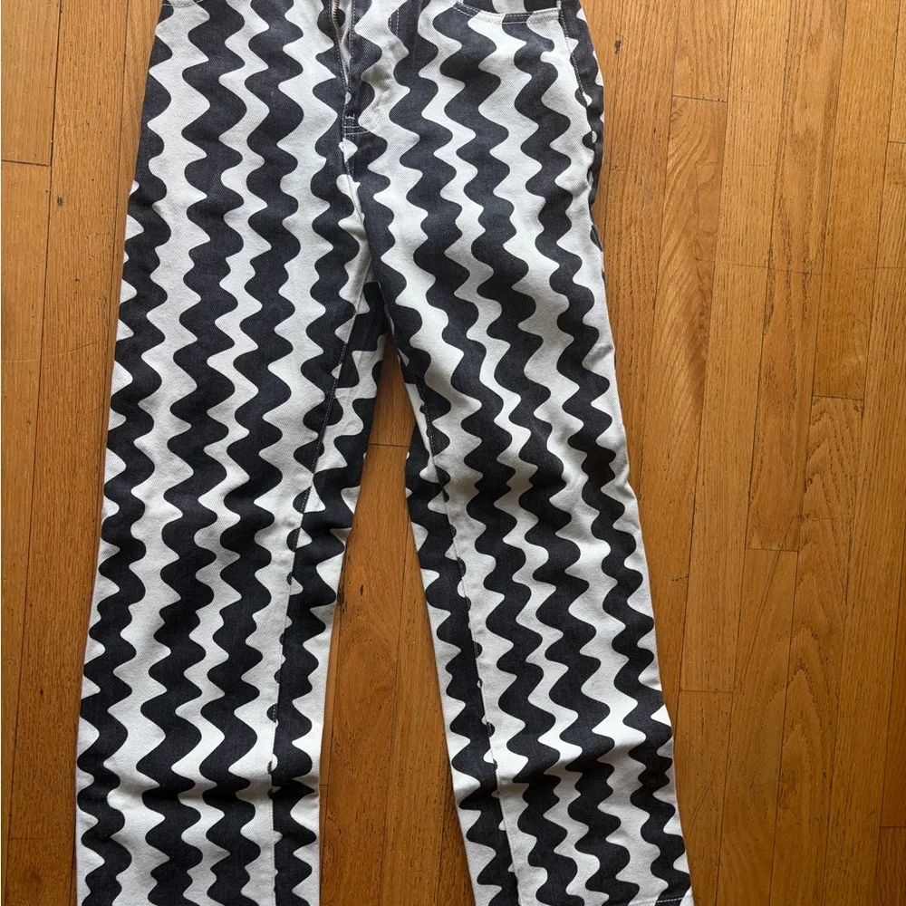 Denim zig zag pattern set - Picture 2 of 6